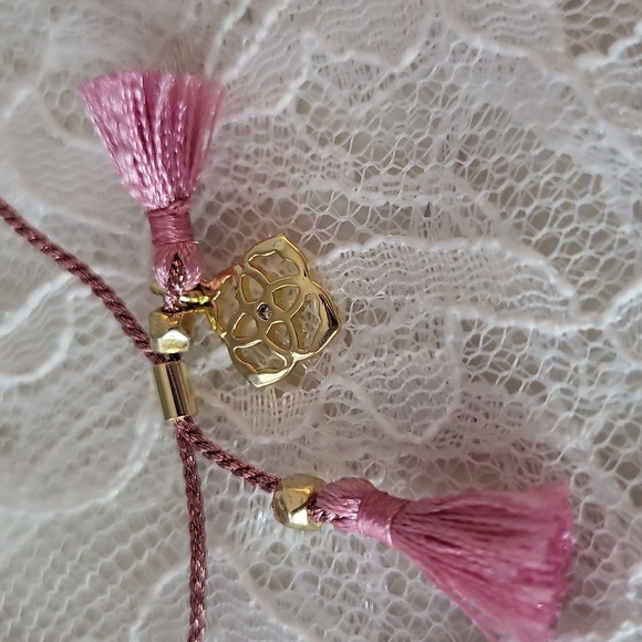 Kendra Scott "Everlyne" Pink/blue Cord Adjustable Friendship Bracelets - Picture 3 of 5